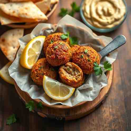 Crispy Falafel - Easy Mediterranean Vegan Recipe